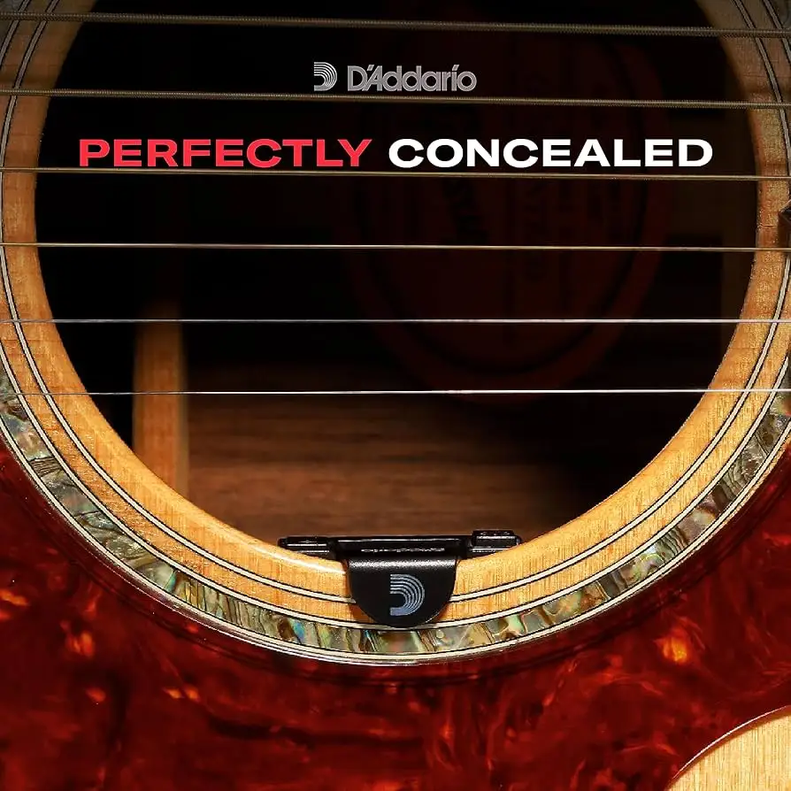 D'Addario NS Micro Soundhole Tuner retail package