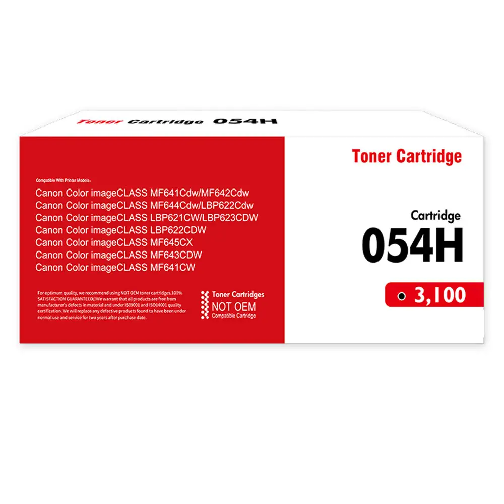 Canon Genuine 054H toner set reliability and leakage concerns