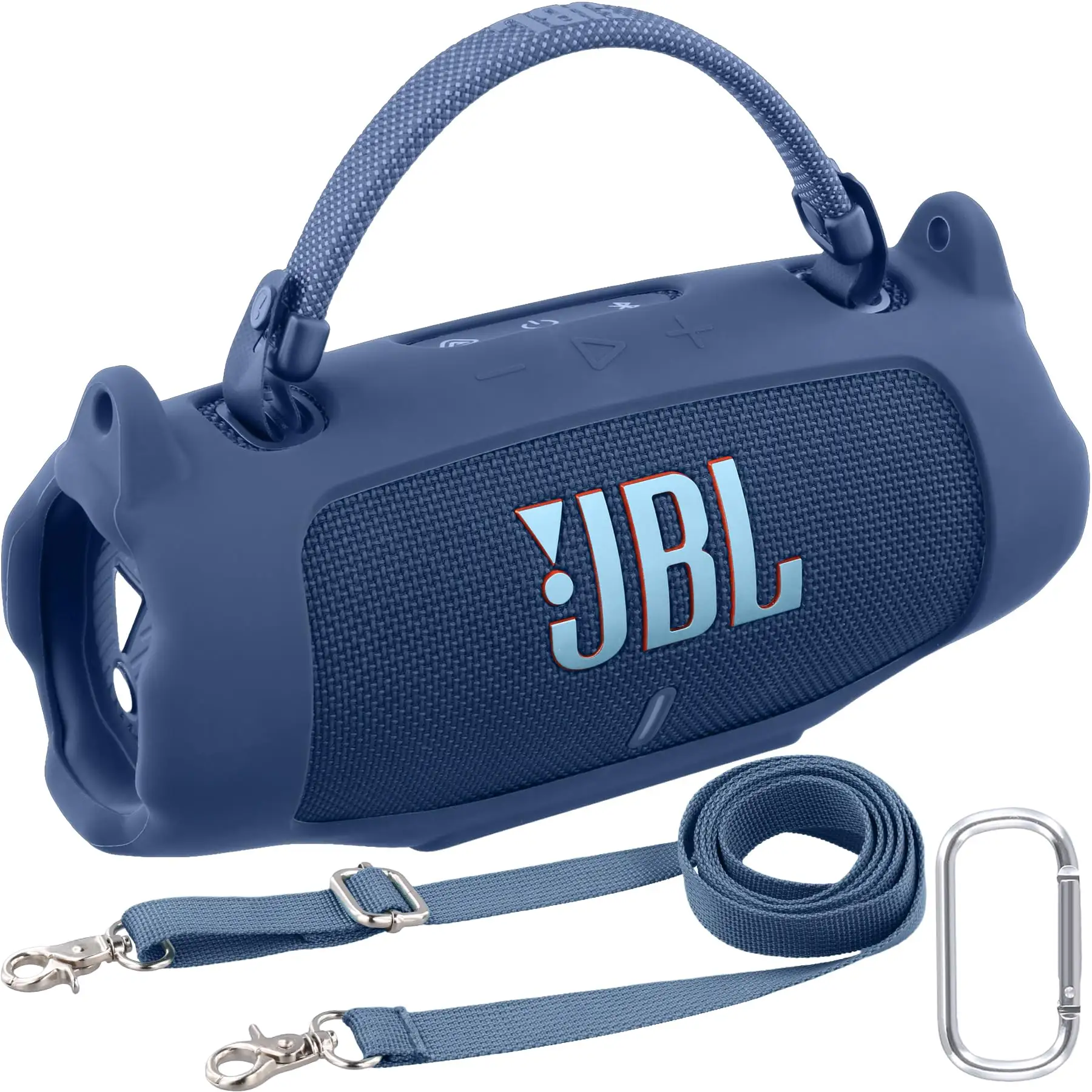 JBL Xtreme 3 speaker showing fabric cover and strap