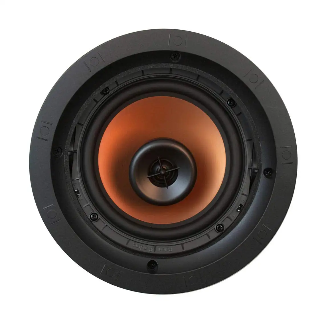 Klipsch CDT-5650-C II ceiling speaker with grille installed