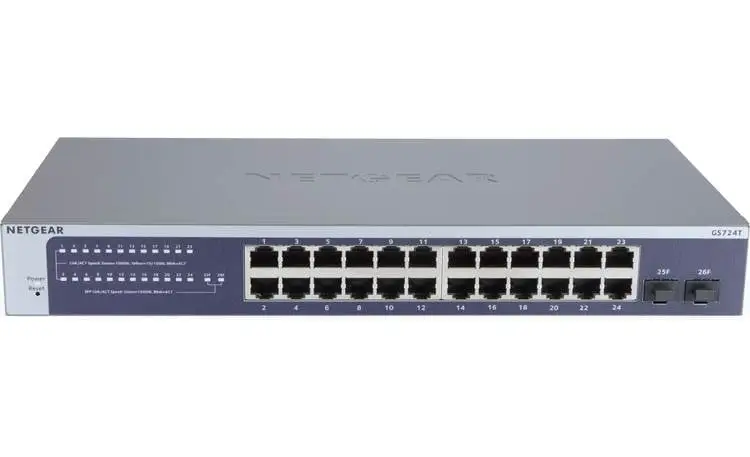 NETGEAR GS724T switch GUI performance opinions