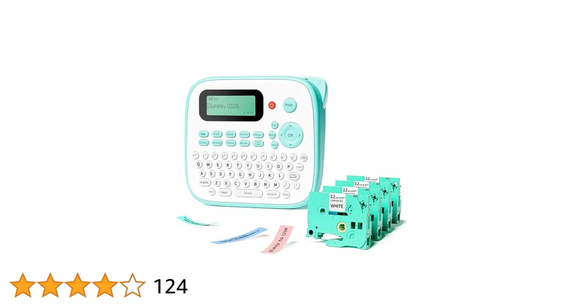 Brother PT-D610BT label maker retail bundle