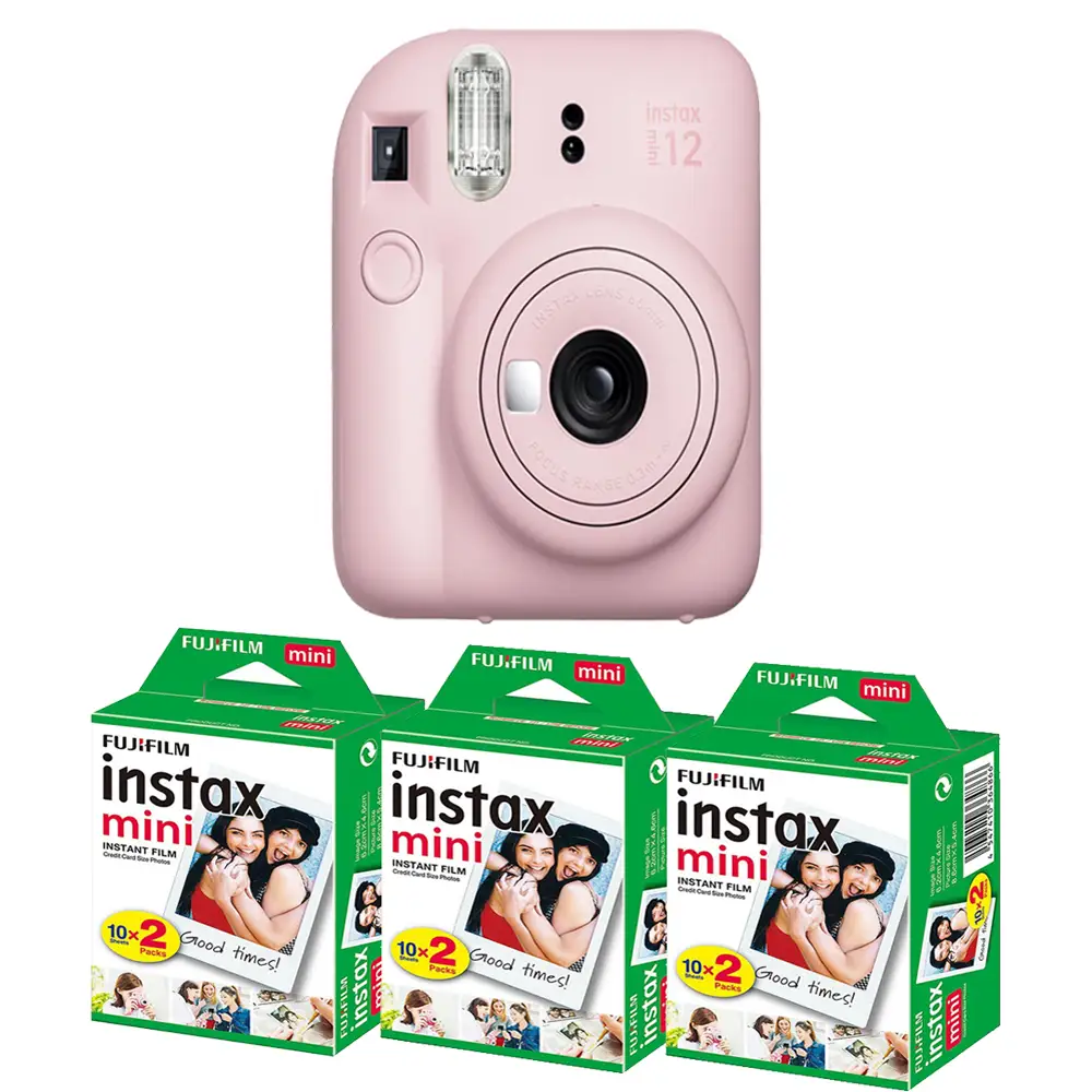 Fujifilm Instax Mini film cartridge loading example