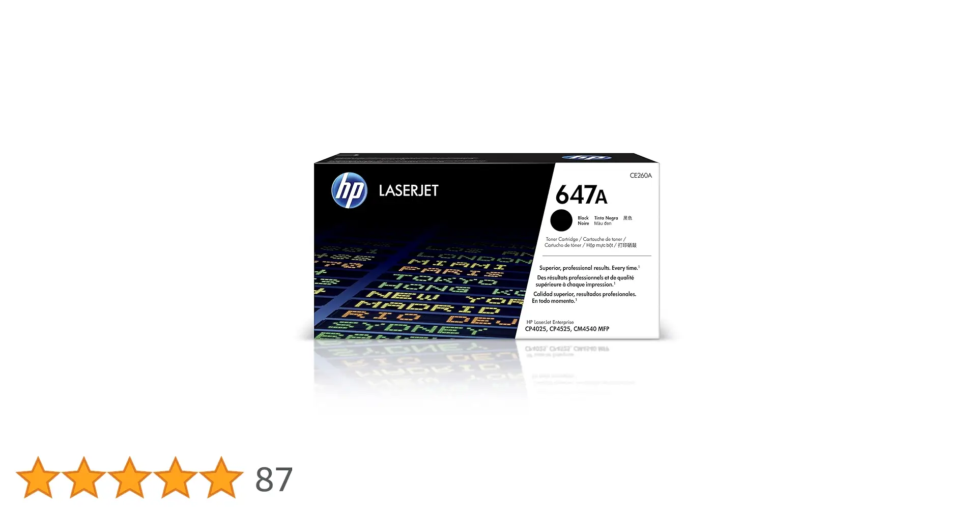 HP 647A Black Toner Cartridge Review: Premium & Reliable
