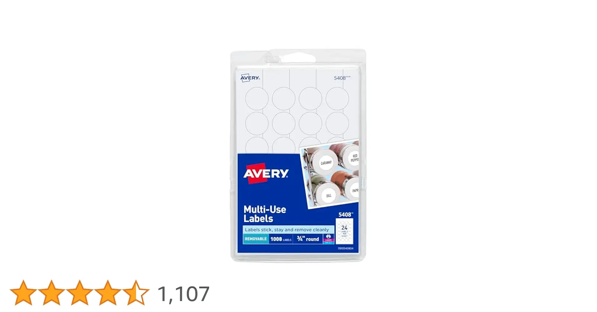 Avery Removable Labels Review: Strong Adhesion, Clean Removal