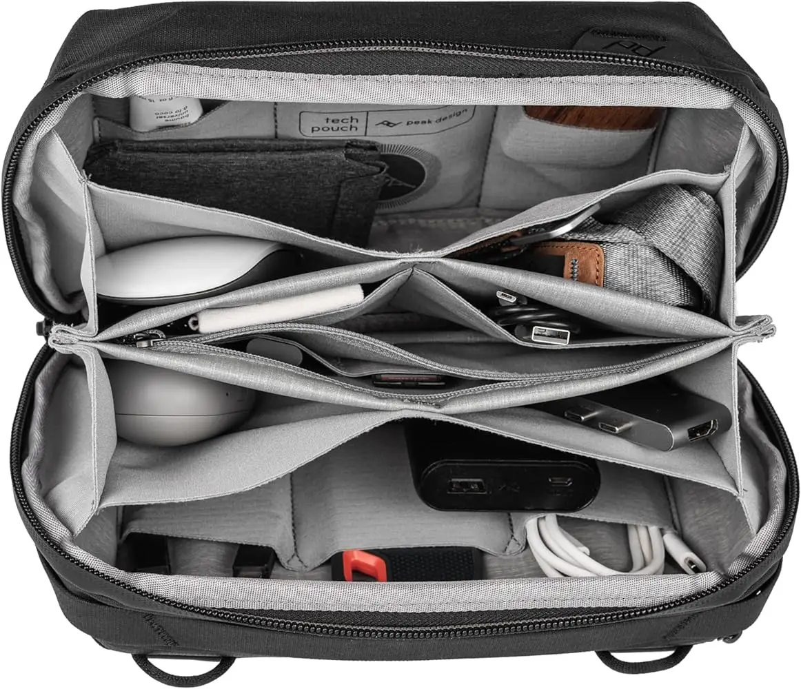 Peak Design Small Tech Pouch product photo tabletop view
