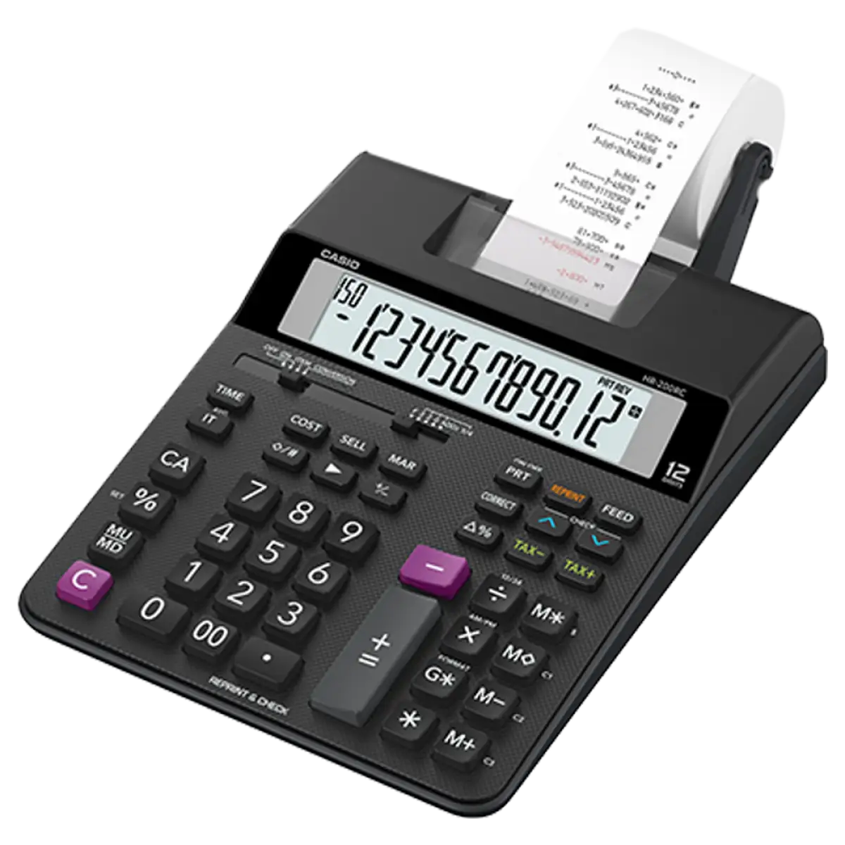 Casio HR-200RC printing calculator price and value overview