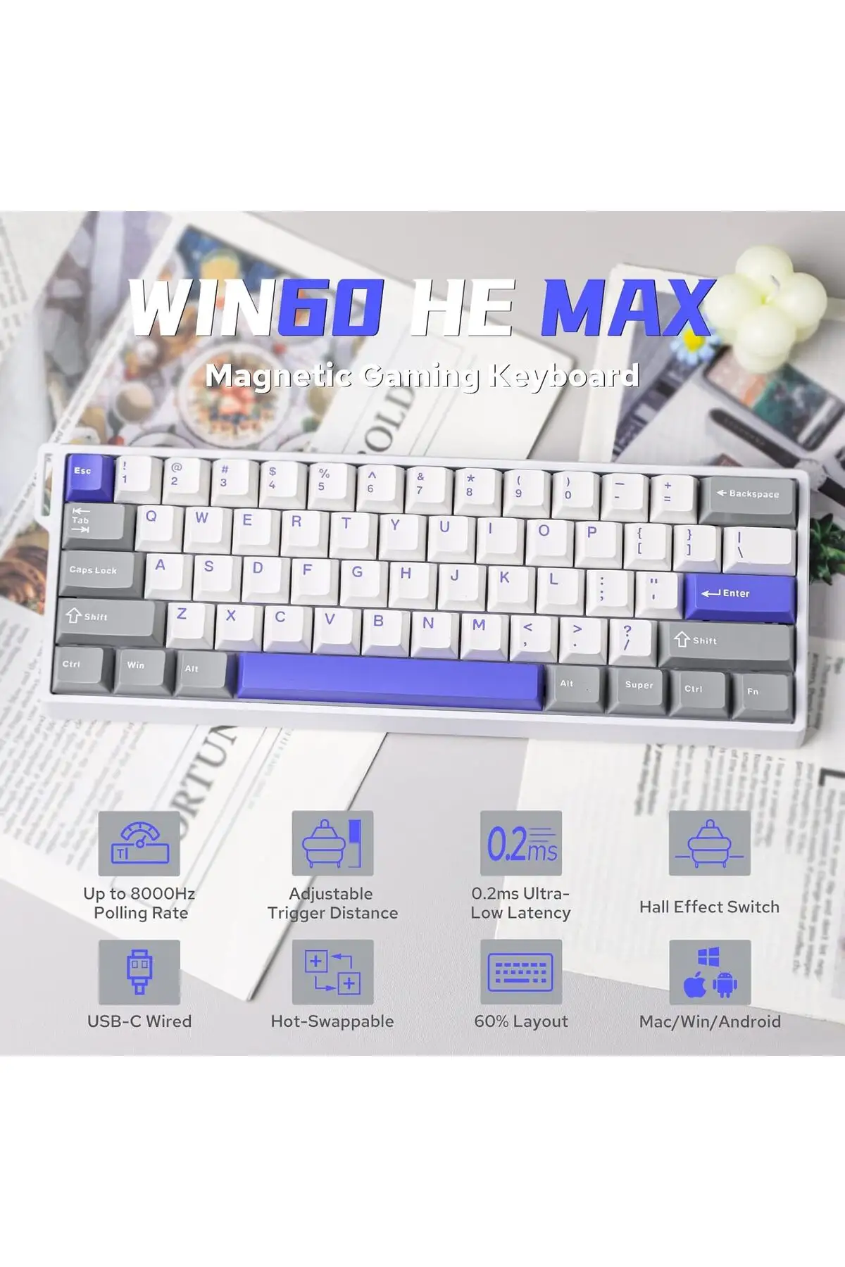 EPOMAKER Aula WIN60 HE Review: Fast, Portable Verdict