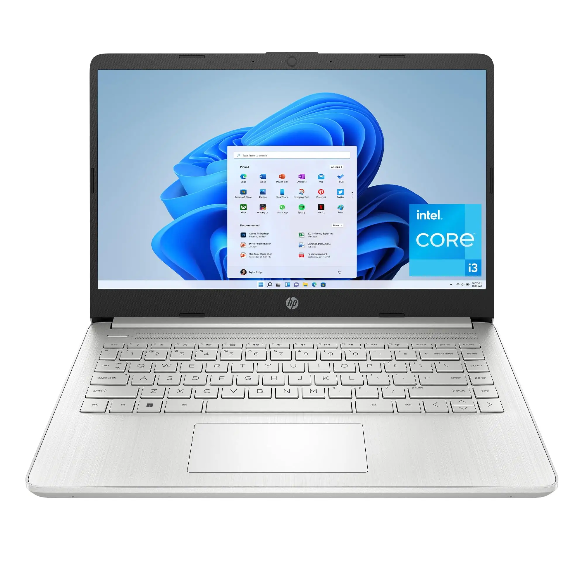 HP 14 Core i3 laptop compared to Acer Aspire
