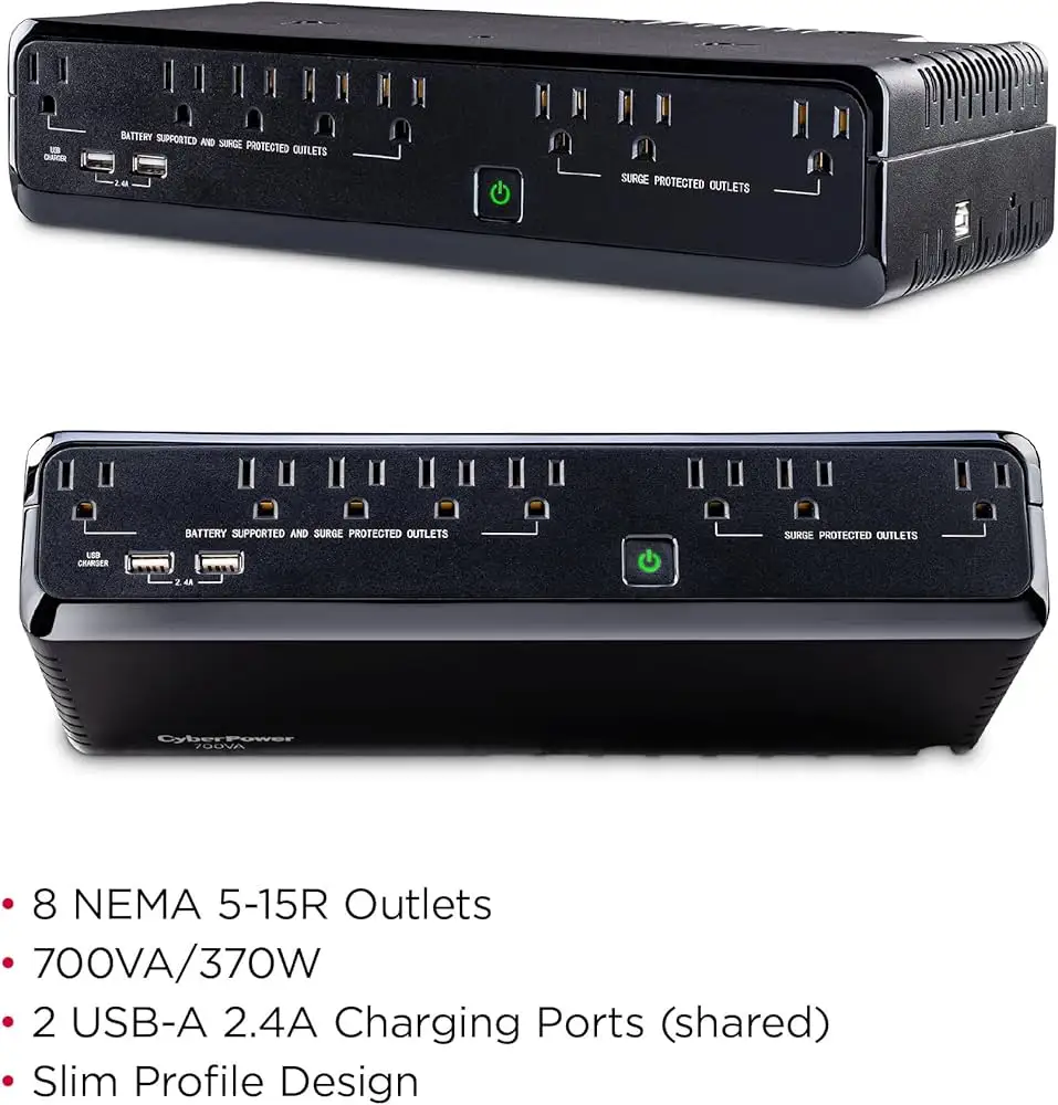 CyberPower SL700U UPS Review: Compact but Limited Runtime