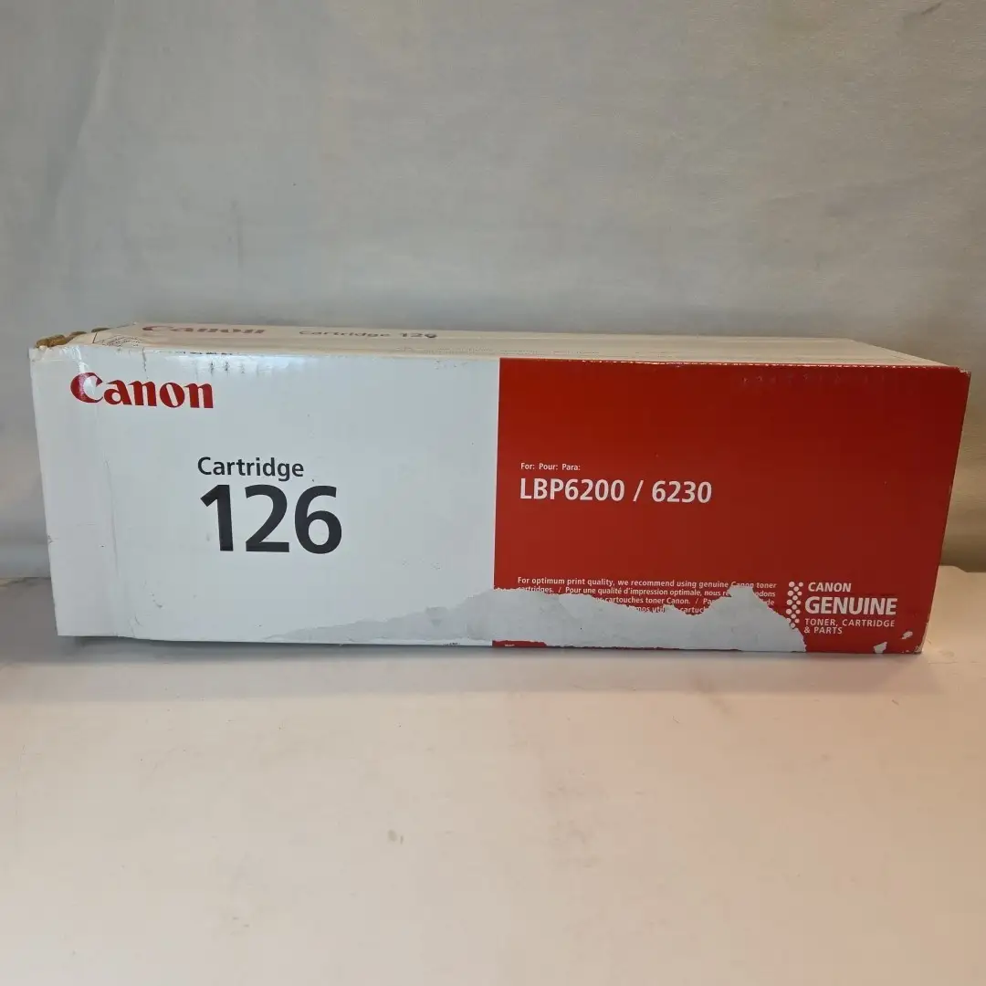 Canon 126 Black Toner Cartridge trust and reliability feedback