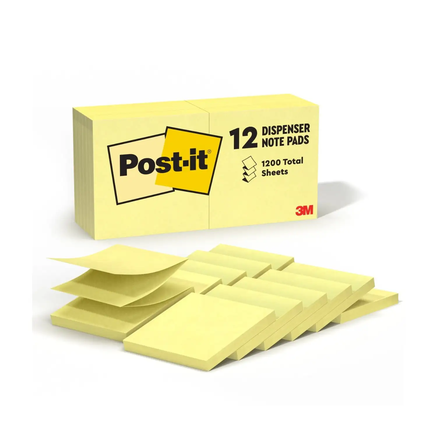 Post-it 3x3 pop-up notes ratings split standard vs super sticky