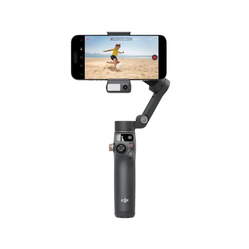 DJI Osmo Mobile 7P gimbal stabilizer in travel use