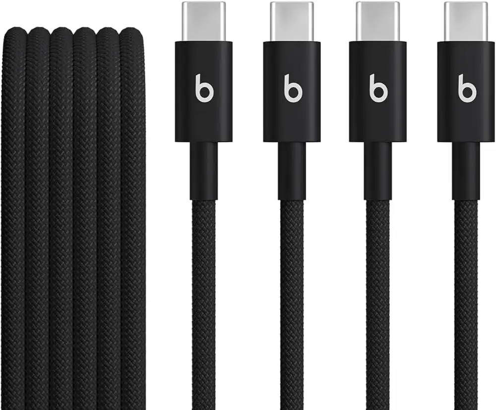 Beats USB-C Woven Cable stylish braided design