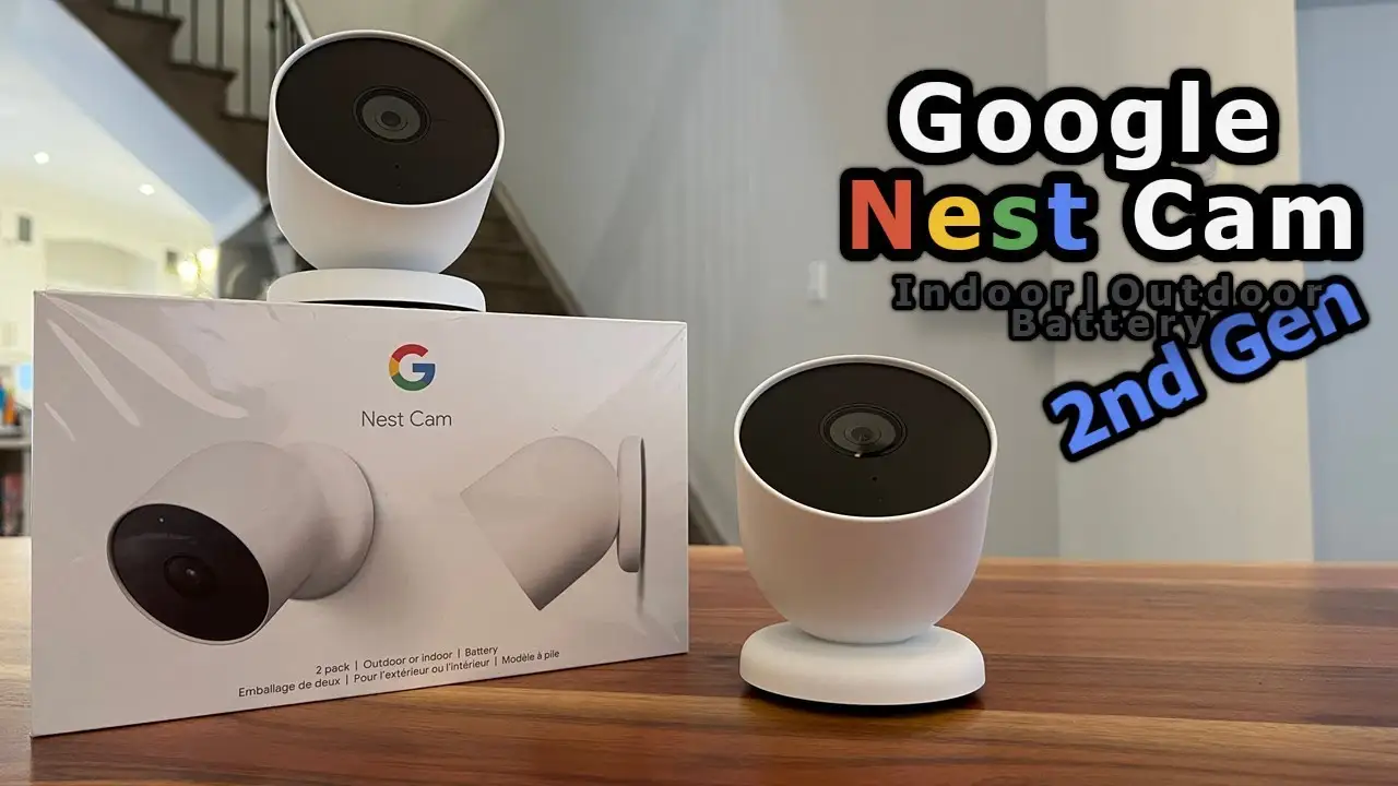 Google Nest Cam Battery with weatherproof cable