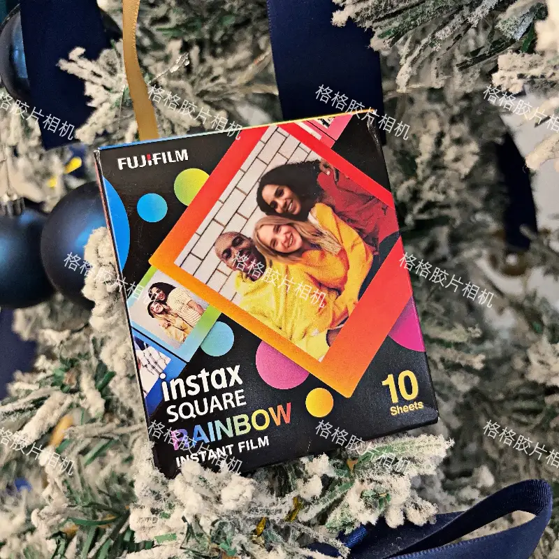 FUJIFILM Instax Square Rainbow Film product packaging