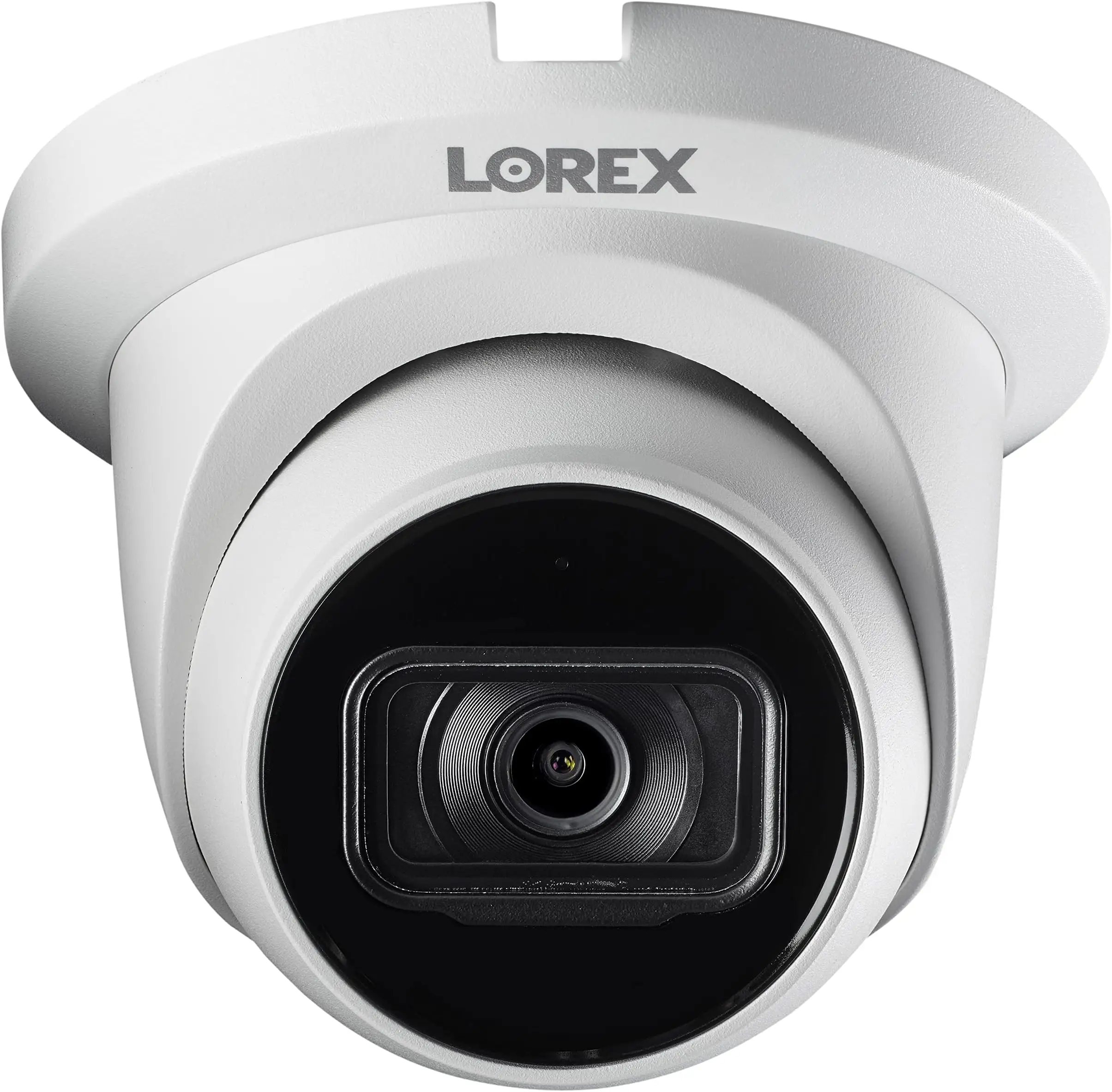 Lorex 2K Dual Lens Indoor Pan-Tilt Wi-Fi Security Camera side view