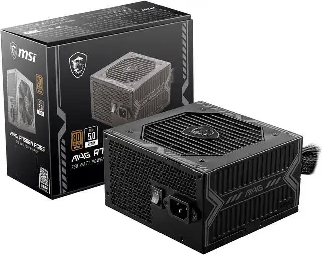 MSI MAG A750BN 750W PSU pricing chart