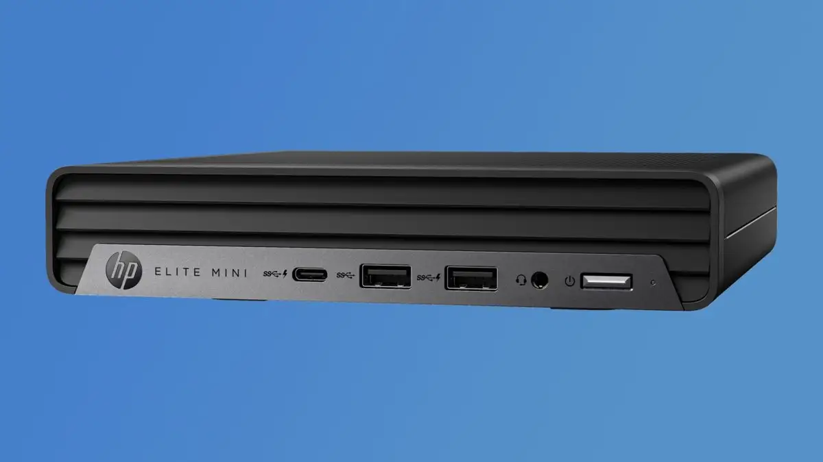HP Elite 805 Mini PC ports and connectivity