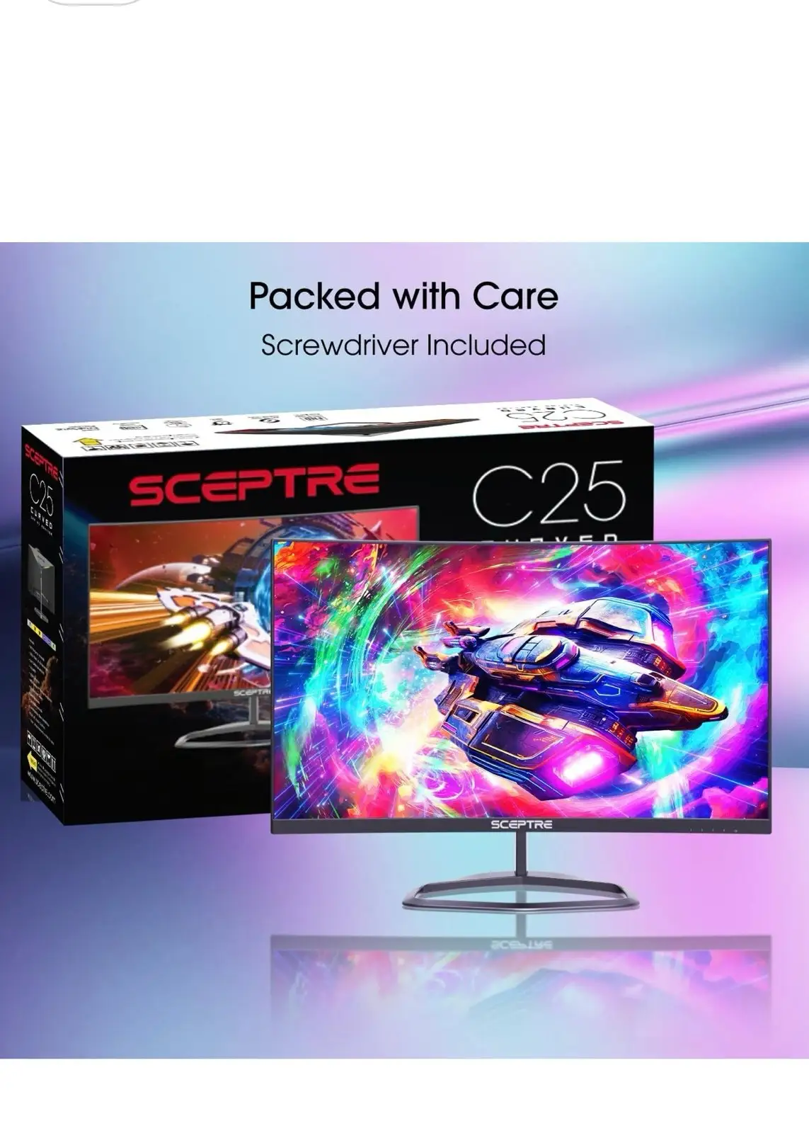 Sceptre 24-Inch Curved Gaming Monitor Review: 7.6/10