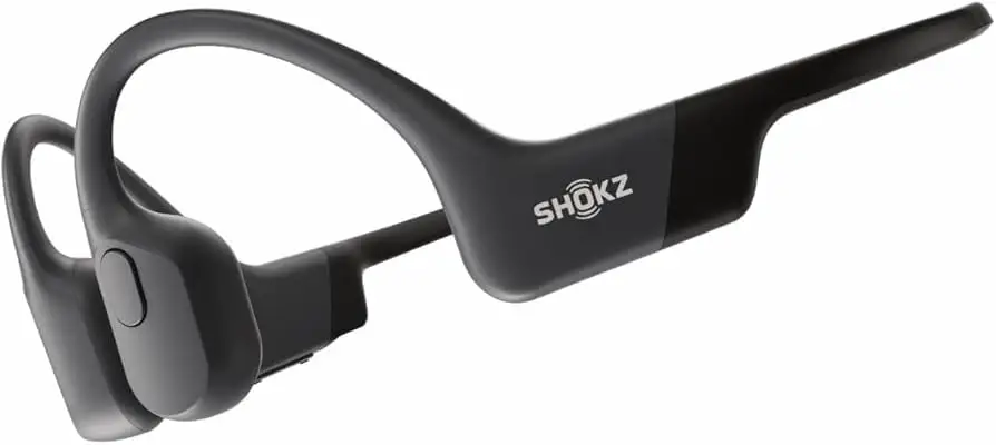 SHOKZ OpenRun bone conduction headphones front view