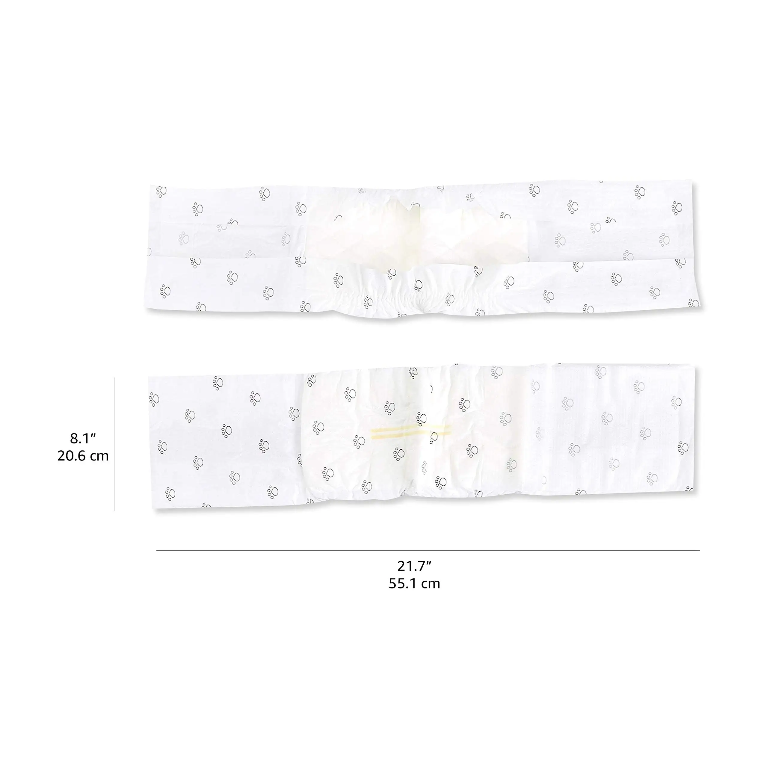 Amazon Basics male dog diapers product photo