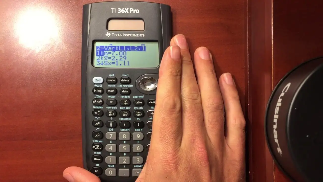 Texas Instruments TI-36X Pro reliability and memory safeguard