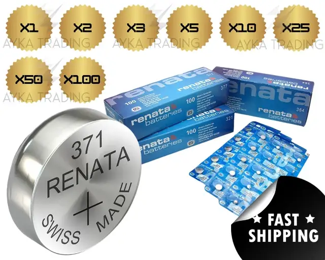 Renata 321 Swiss-made watch battery product photo