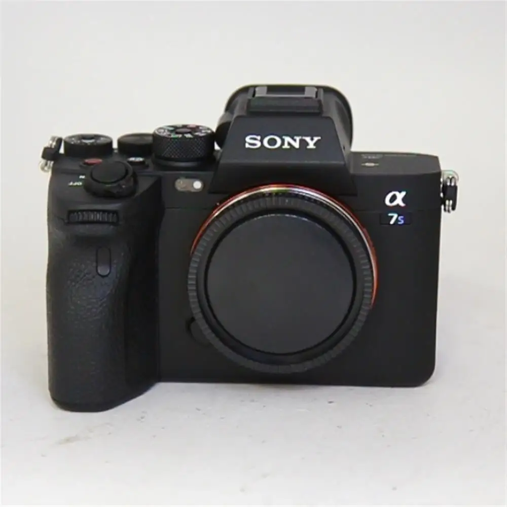 Sony Alpha 7S III body and buttons close-up