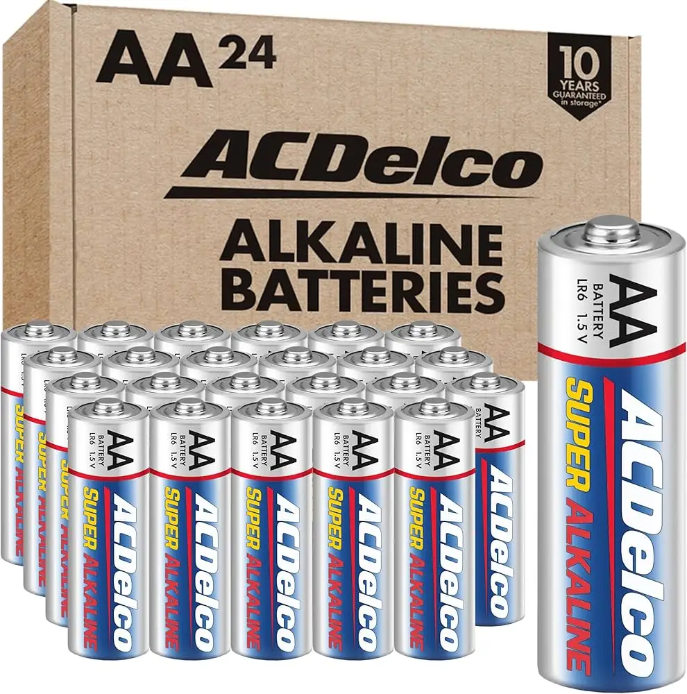 ACDelco AA batteries price and value chart