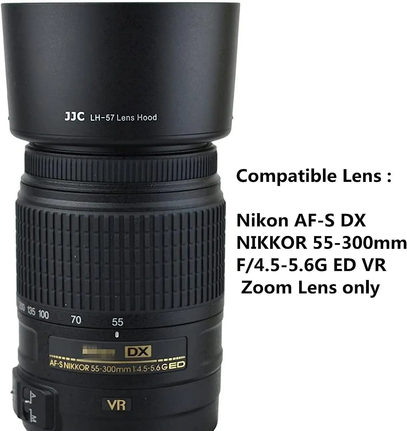 Nikon 55-300mm lens build quality close-up