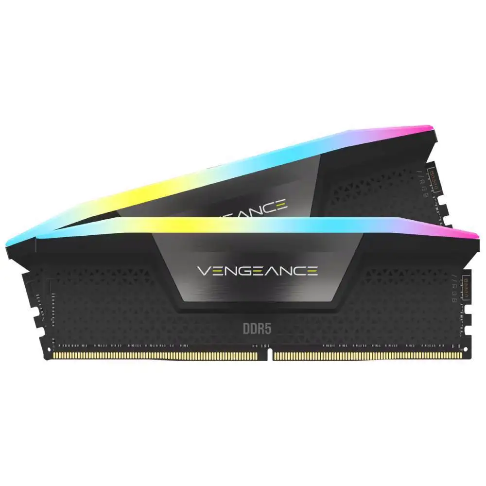 Corsair DDR5 RGB RAM lighting effect showcase