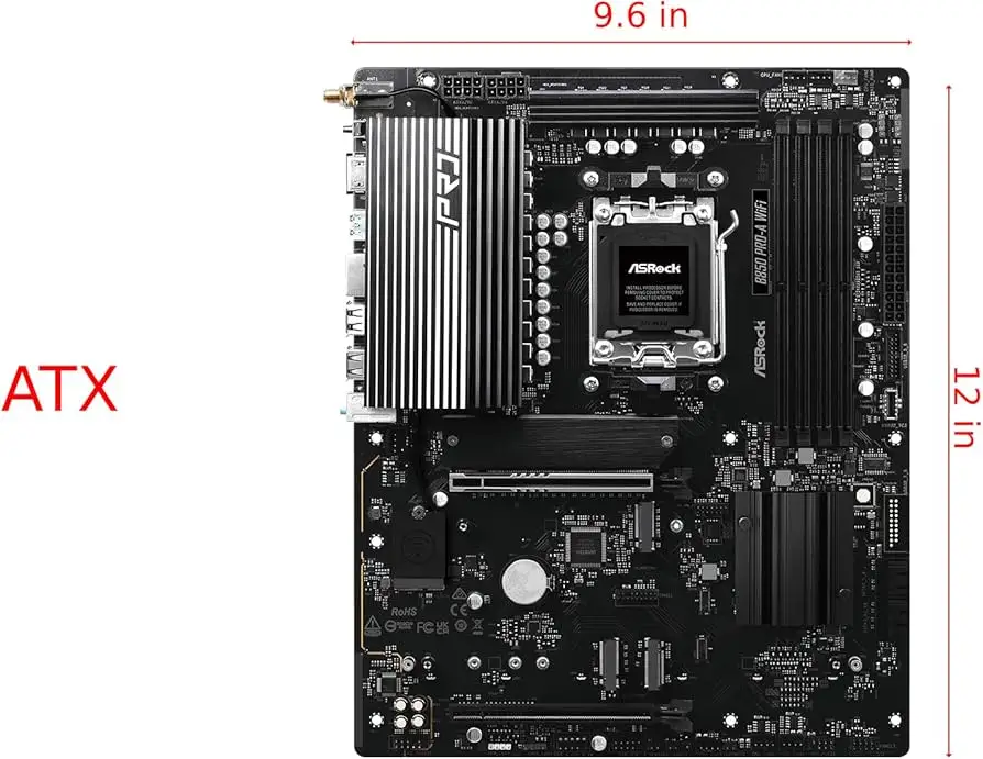 ASRock B850 Pro A motherboard price comparison chart