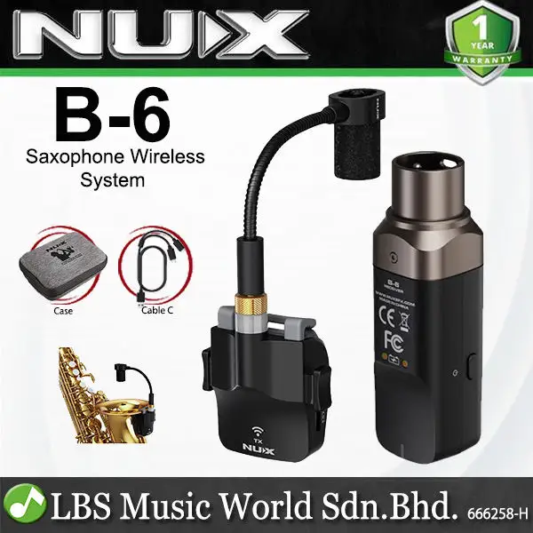 NUX B-6 Sax Wireless Review: Compact but Conditional Buy
