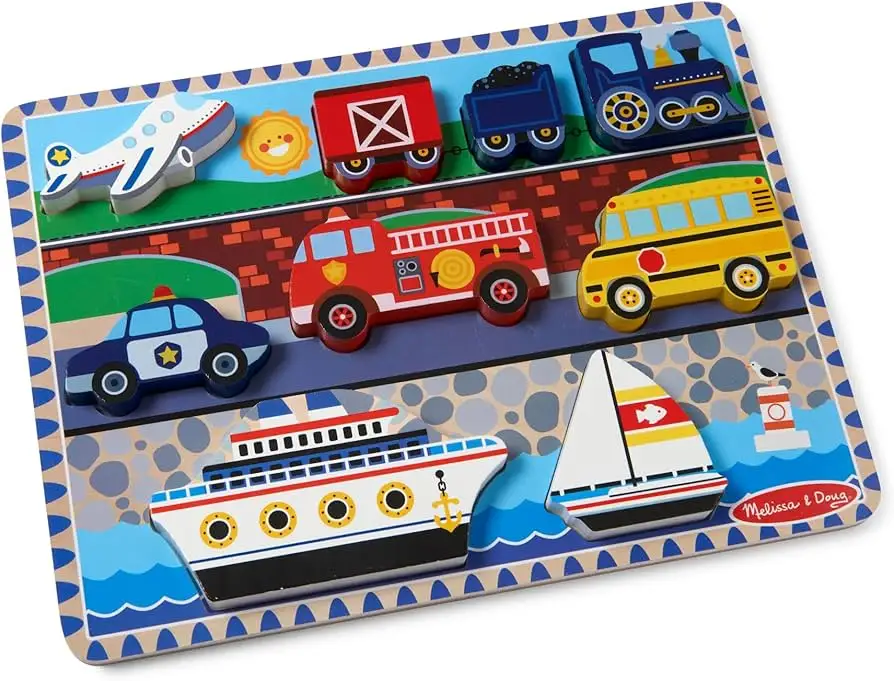 Melissa & Doug Vehicles Wooden Puzzles Review: Worth It?