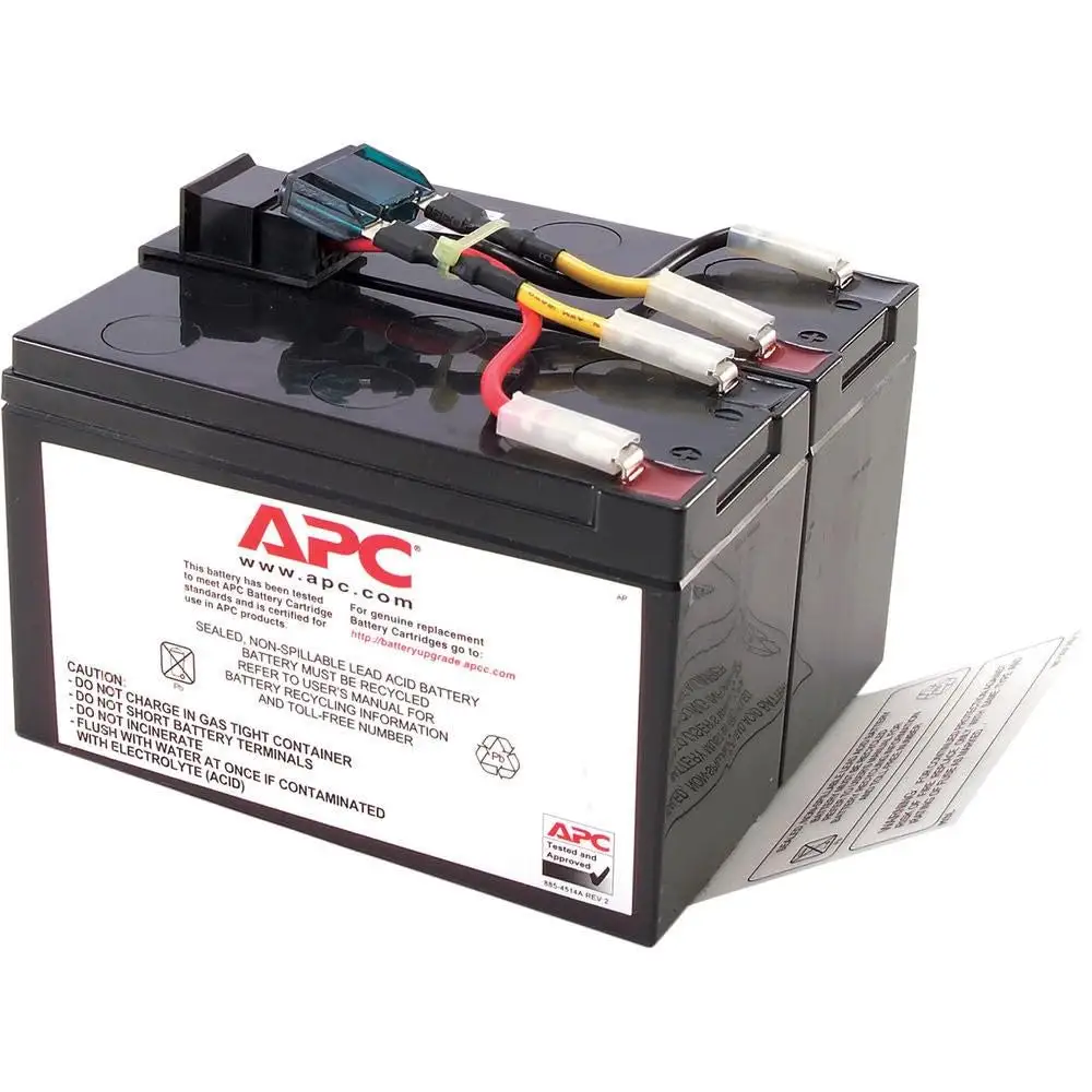 APC RBC48 UPS battery installation example