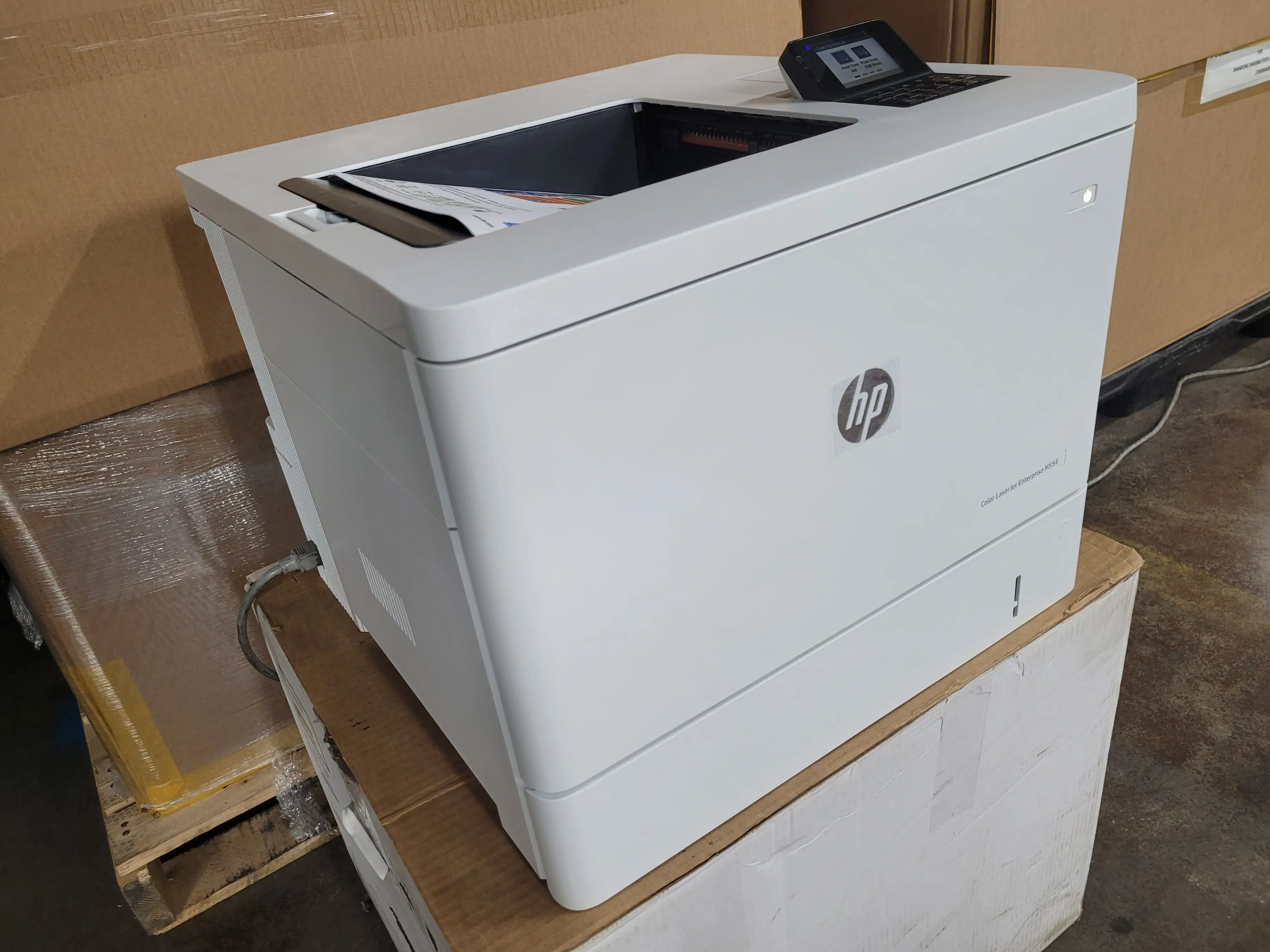 HP Color LaserJet Enterprise M554dn Review: Conditional Yes