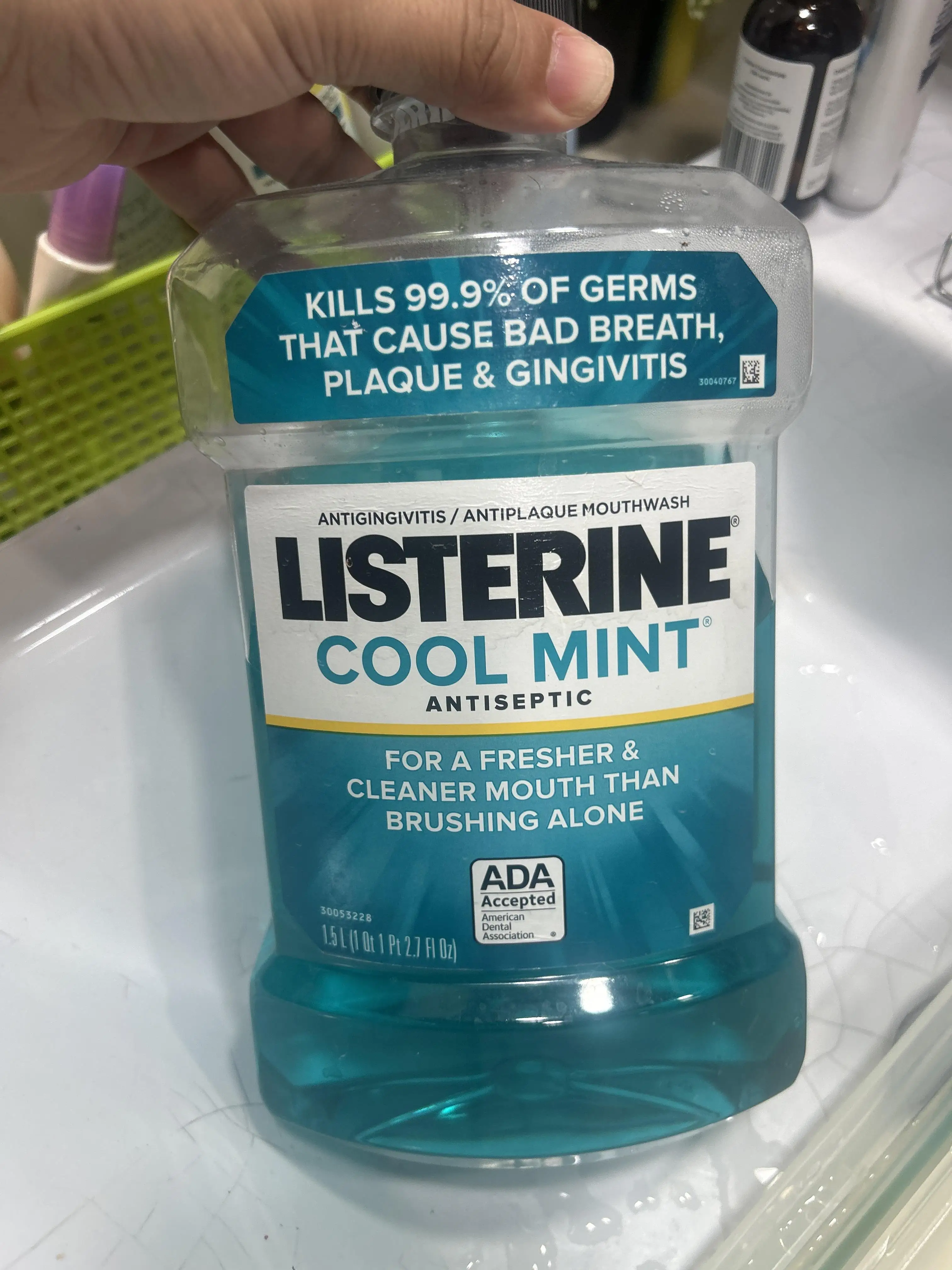 Listerine Cool Mint mouthwash cross-platform feedback