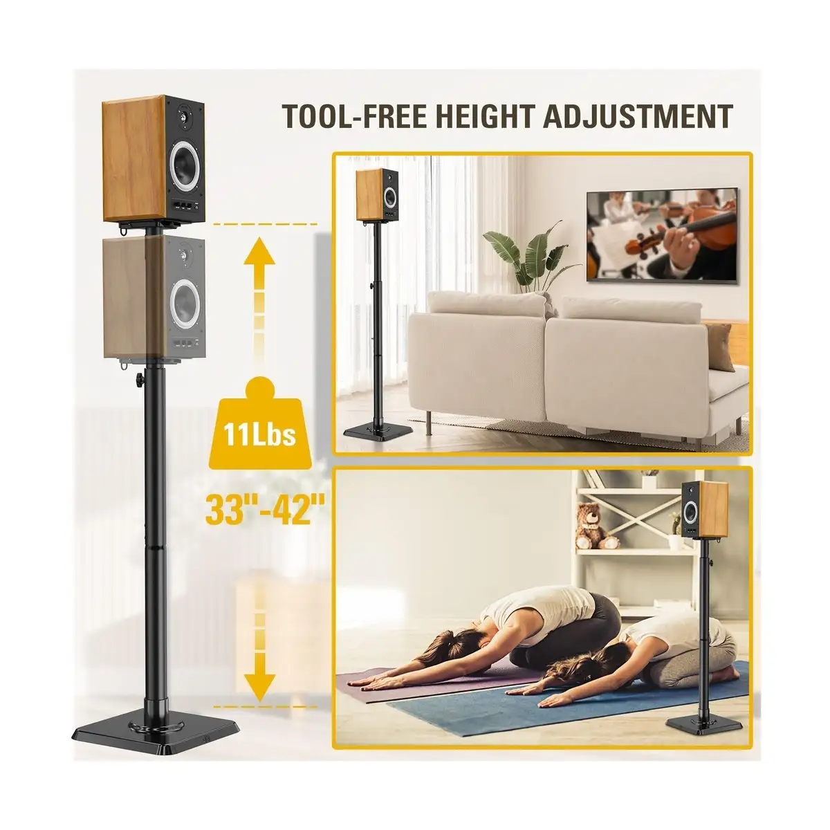 Mounting Dream Speaker Stands Review: Solid Yet Bulky