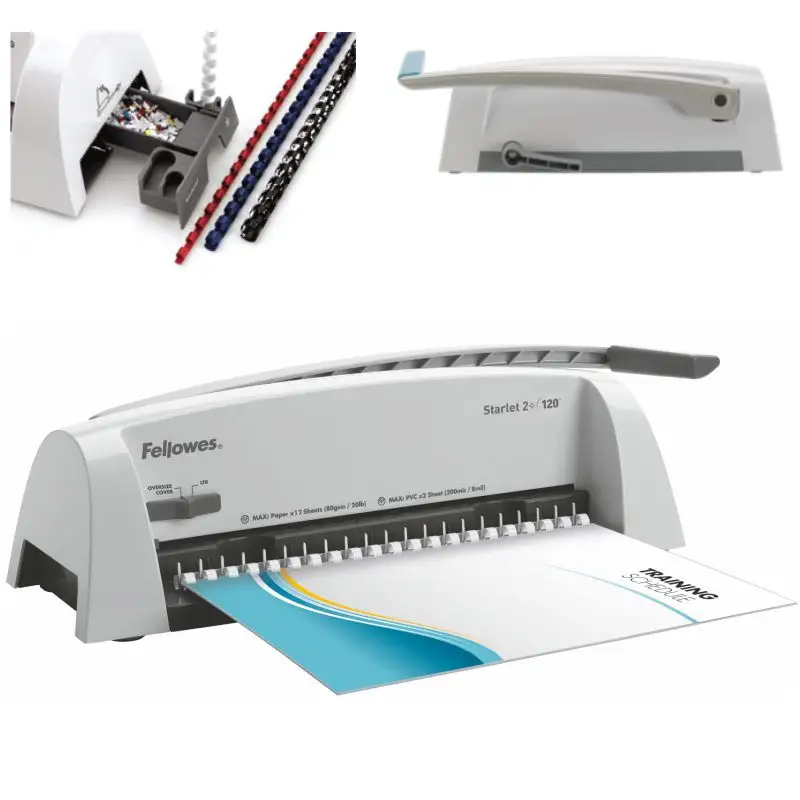 Fellowes Star+ Binding Machine Review: Compact, Light-Duty Winner