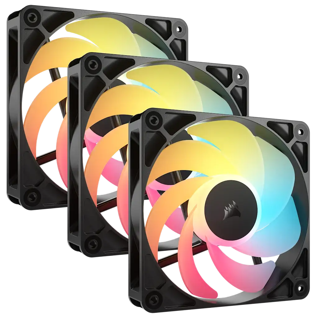 Corsair RS120-R ARGB triple pack product image