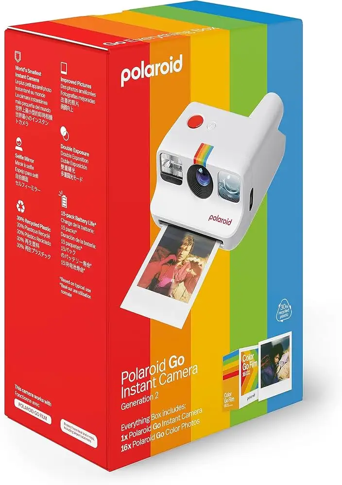 Polaroid Go Gen 2 compact instant camera bundle