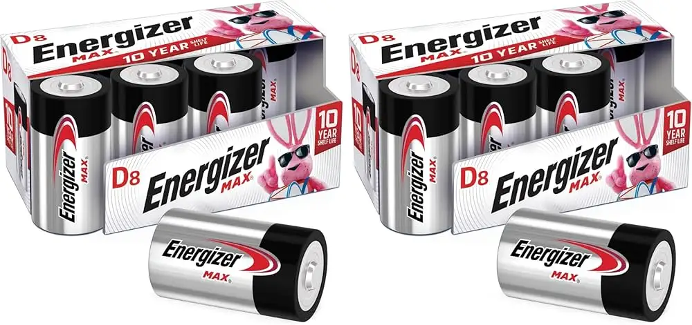 Energizer MAX D Batteries (4 Pack) Review: 7.9/10