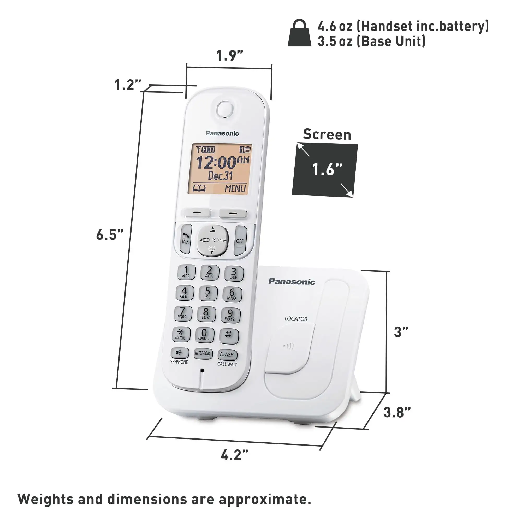 Panasonic KX-TGC200W Review: Clear Signal, Mixed Battery