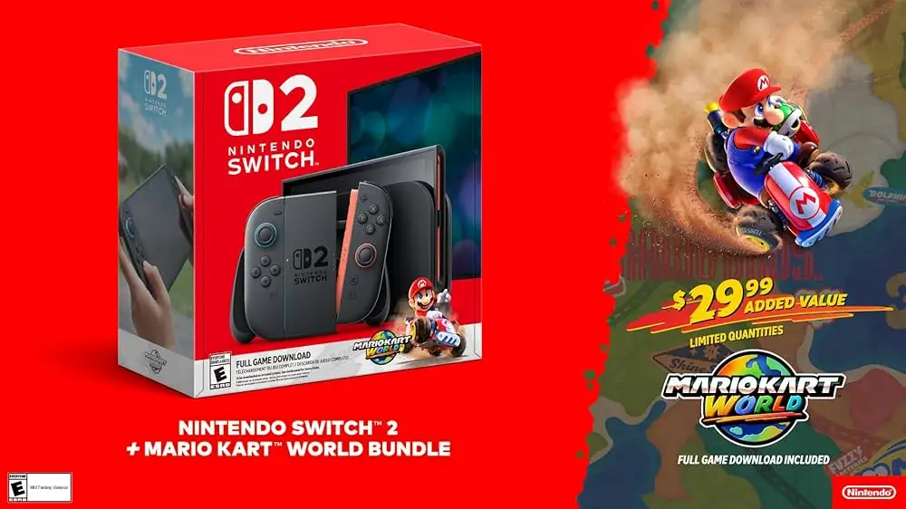 Nintendo Switch Mario Kart 8 Deluxe Bundle: Yes (9/10)