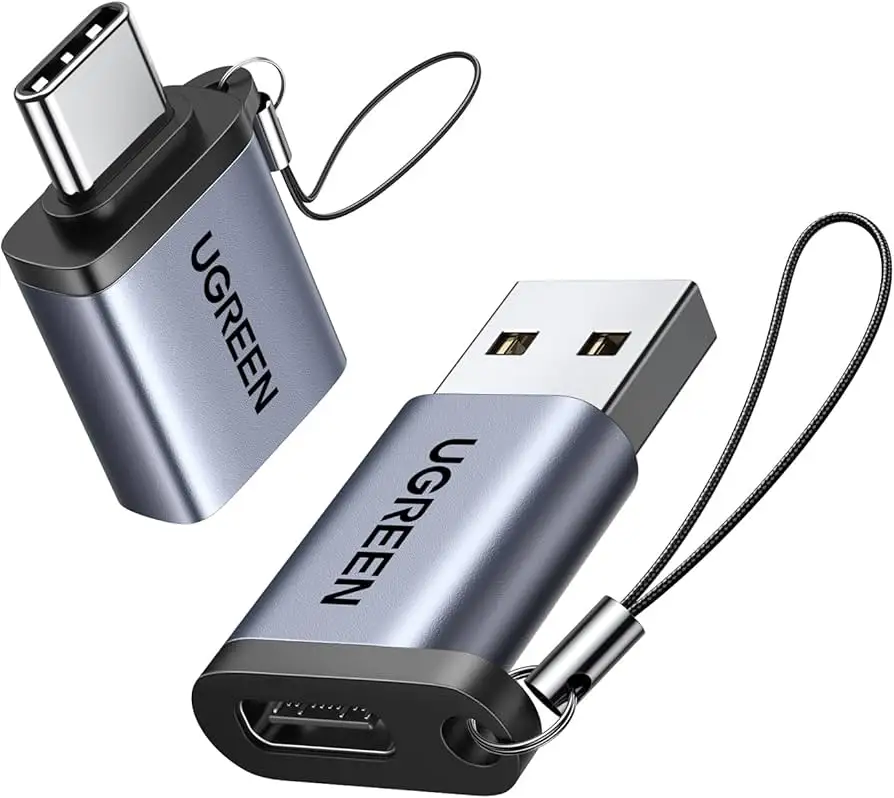 UGREEN USB-C to A adapter close-up view