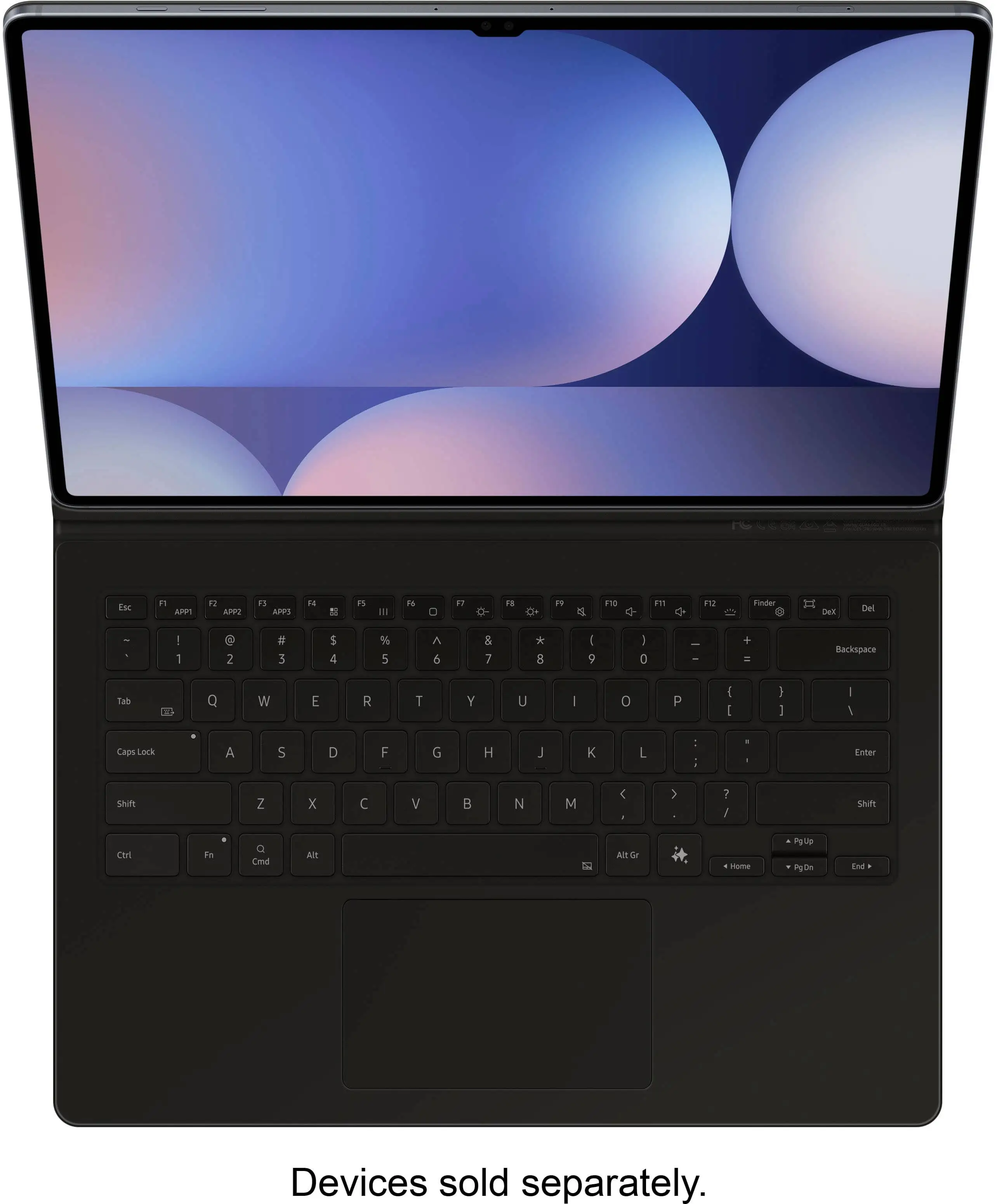 Samsung Tab S10 Ultra Slim Keyboard showing connectivity design