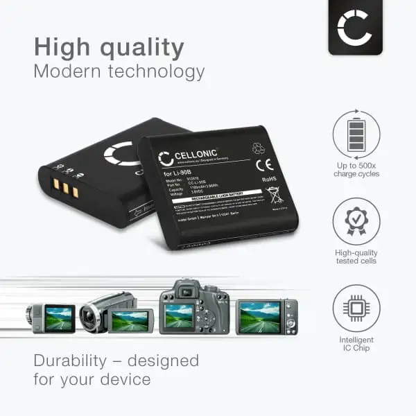 Ricoh DB-110 battery pricing and packaging