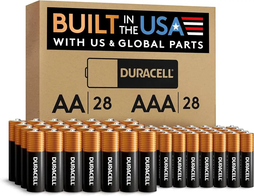 Duracell Coppertop 9V Battery pack six count