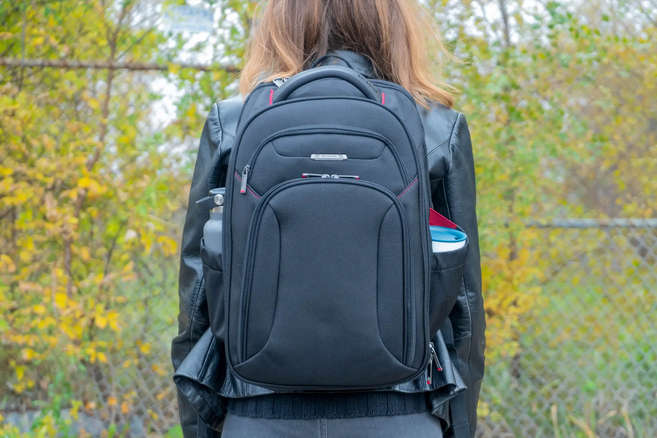 Samsonite Xenon 4.0 Slim Backpack side profile